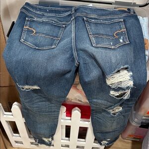 💓AMERICAN EAGLE DISTRESSED NEXT LEVEL SUPER STRETCH SKINNY JEANS 20 PLUS NEW!